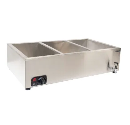 BAIN MARIE, Table Top, 3 Division